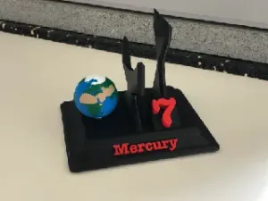 Multicolor Stand for the awesome Mercury Capsule from Lopatka
