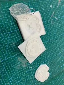 Lion Keychain Mold Set