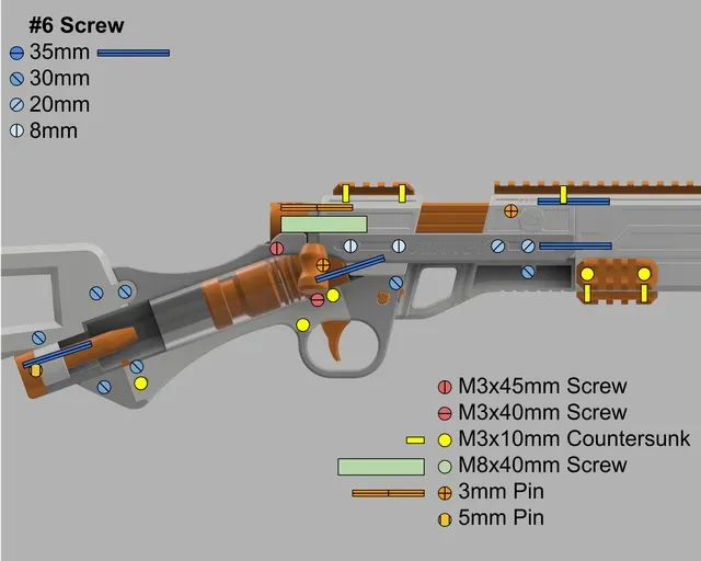 SMILEY - Nightingale Magfed Bolt Action Blaster — Фото 11 из 13
