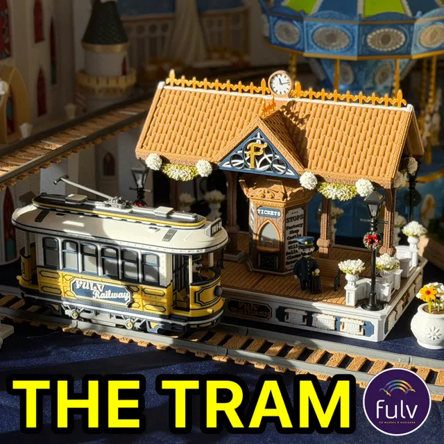 The Tram & Tram Stop (LEGO Motor Compatible) — Фото 27 из 27