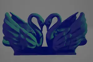 Swan Planter. Two Varients.