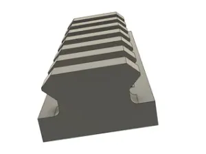 Parametric NATO (Picatinny) rail