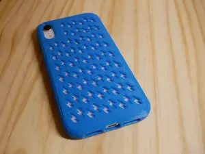 Lightning pattern phone case (compatible with Apple iPhone XR)