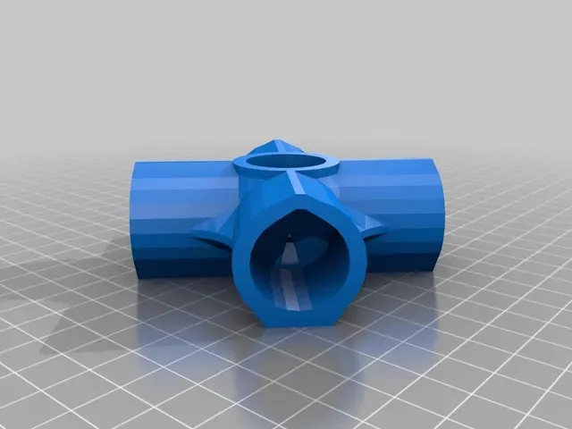 5-Way Cross & 6-Way Cross, 1/2 Inch PVC Pipe Fitting Series #HalfInchPVCFittings UPDATE 2015-07-03 — Фото 2 из 3