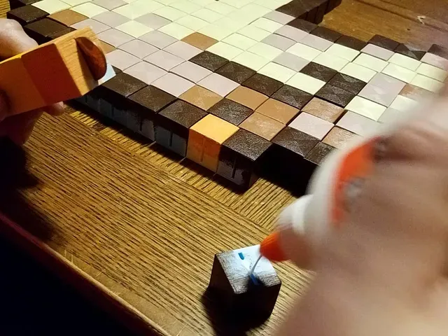 3D Penny-Powered Pixel Art Blocks - Video Game Art — Фото 6 из 14