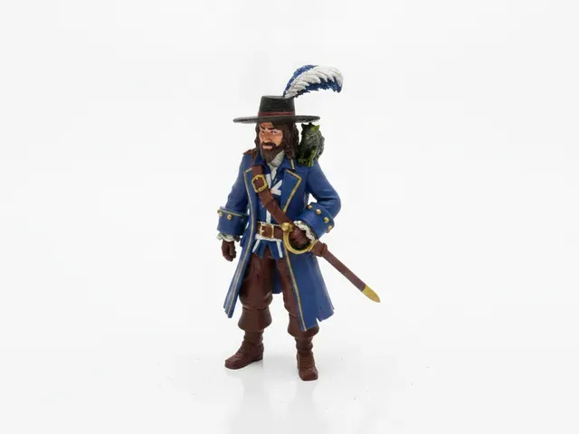 Barbosa Pirate Figurine Movies & TV 3D Printable