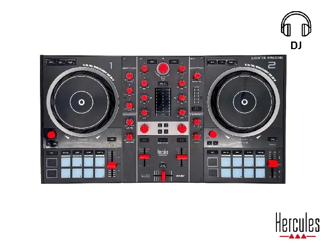 DJControl Inpulse 500 Knobs, Faders and Encoders