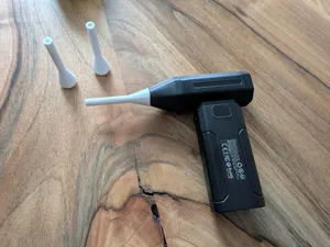 Smaller longer nozzle for mini jet fan