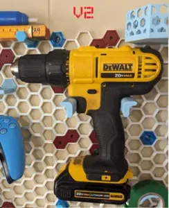 DeWalt DCD771 Honeycomb Storage Wall Mount - HSW - Drill - Cordless Drill