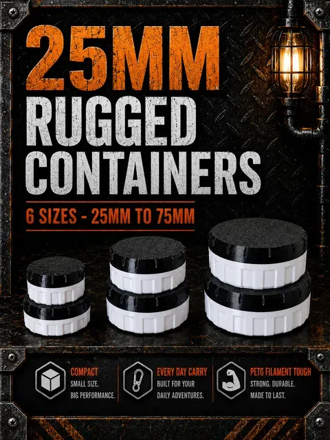 Rugged Containers 25mm Edition - 6 Sizes — Image 2 of 7