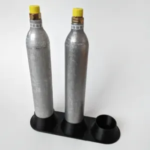 Modular stand for 425 g CO2 cylinders / bottles (SodaStream, Brita and others)
