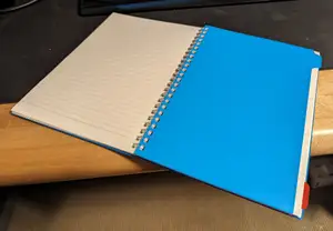 Aqua Drops A5 Twist Ring Notebook Accessories
