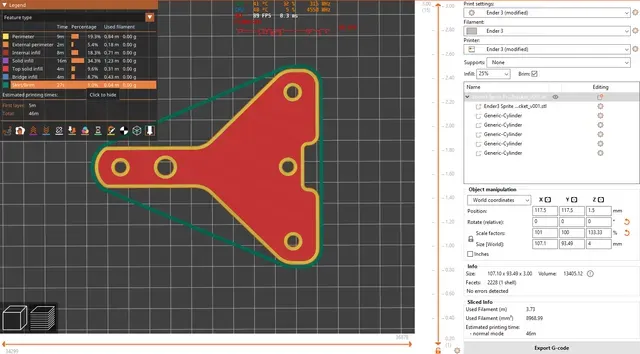 Ender 3 Z-Bracket for Creality Sprite Pro Hotend Upgrade — Фото 7 из 7