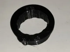 Retainer for the axle nut of a MRP fork