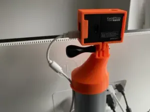 GoPro Mounts for Pole-Shaped Monitor Stands