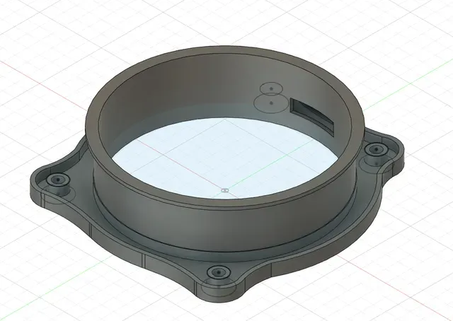 Adapter for front speakers BMW E46 3er series Compact fits 165 mm speaker