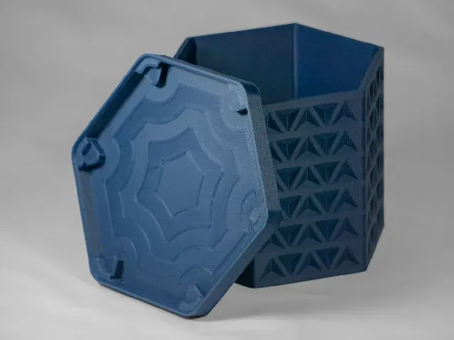 Tri-Hex Planter Pot, 4 inches, with Drainage Holes, Drip Tray — Фото 5 из 5