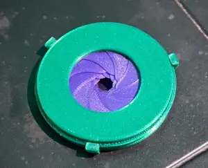 Mechanical Iris/Aperture fidget toy