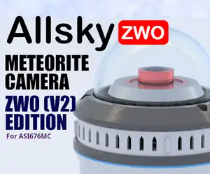 Allsky Camera Housing | V2 | ZWO Sensor | RaspberryPi | Ventilation & Dew Heating