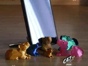 Capybara Phone Holder / Keyring