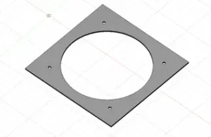 120mm fan cover