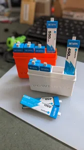 1S LiPo Case - Battery Case for 450/550 mAh batteries