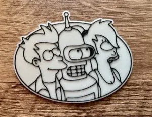 Futurama magnet (8x3mm magnets)