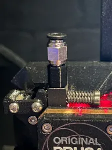 MK4 Reverse Bowden Adapter to attaches a PC4-M6