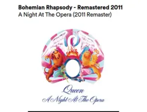 Bohemian Rhapsody Song keychain