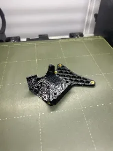 Delta-P fan duct V2-R2.2 for MK3S(+) extruder cover with M3 heat set inserts
