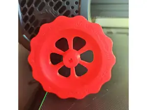 Ender 3 V2 bed level wheel