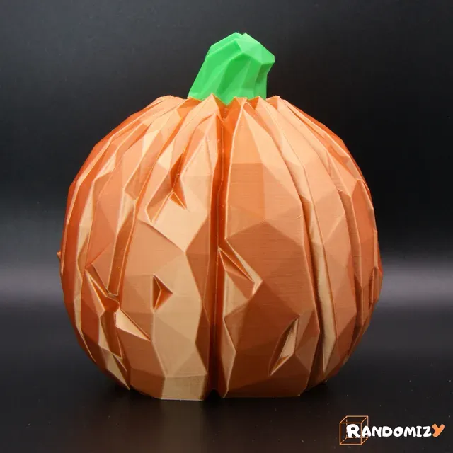 Pumpkin Skull - Low Poly — Image 4 of 6