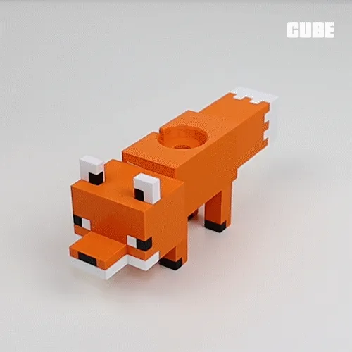 MINECRAFT FOX APPLE WATCH STAND