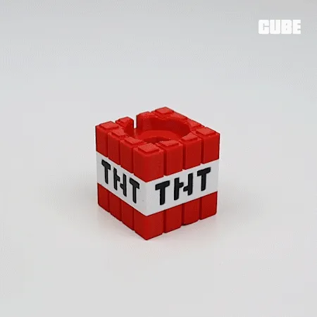 MINECRAFT TNT APPLE WATCH STAND — Фото 2 из 4