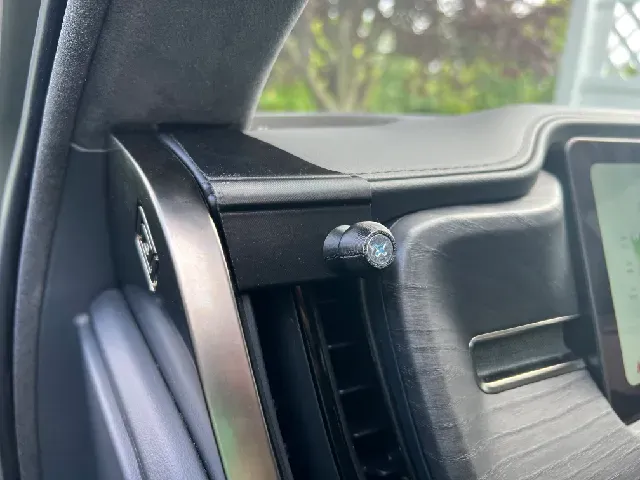 OpenSourceEV Left Side Phone Ball Mount V2 for Rivian R1T & R1S