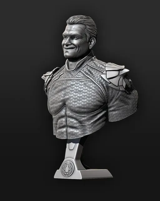 Homelander Bust (pre-supported) — Image 5 of 7