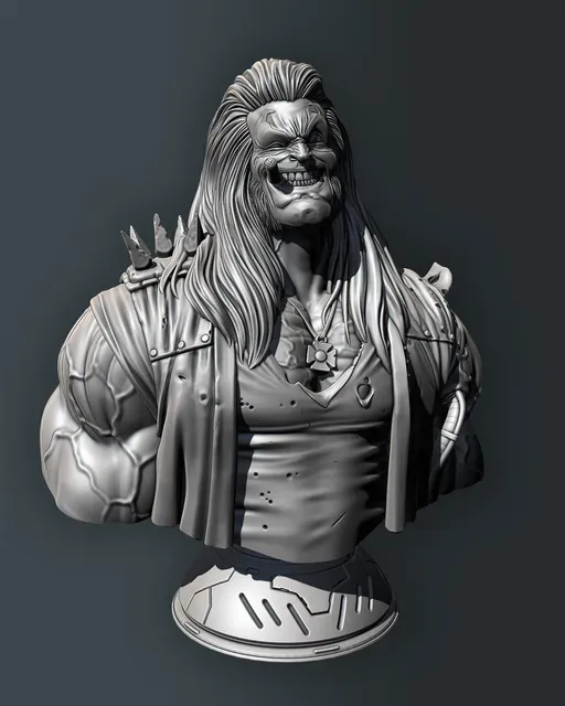 Lobo Bust (pre-supported) — Фото 2 из 9