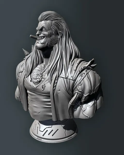 Lobo Bust (pre-supported) — Фото 3 из 9