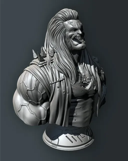 Lobo Bust (pre-supported) — Фото 5 из 9