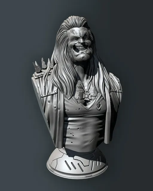 Lobo Bust (pre-supported) — Фото 6 из 9
