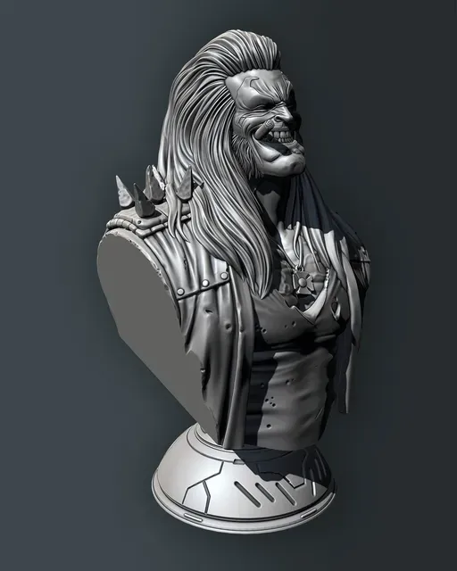 Lobo Bust (pre-supported) — Фото 9 из 9