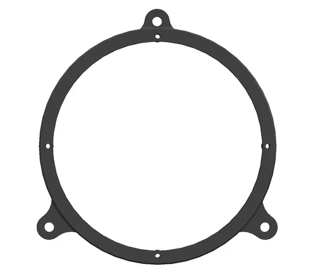 Yaris MK1 (facelift) front door speaker rings/adapters