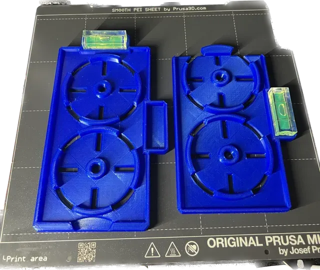 Drilling template for socket / switch box, 71mm (Bohrschablone)