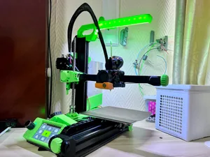LED light-bar attached to the handle for Lerdge IX