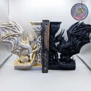 Dragon Bookends