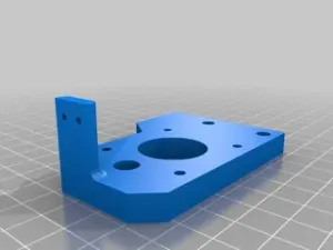 Adjustable endstop for modified Z-axis on ShenzenTech Printer