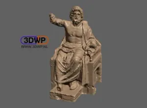 Zeus Sculpture (Statue 3D Scan)