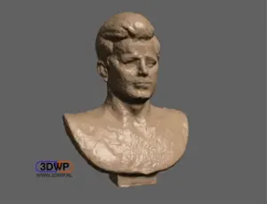 John F. Kennedy Bust (JFK statue 3D Scan)
