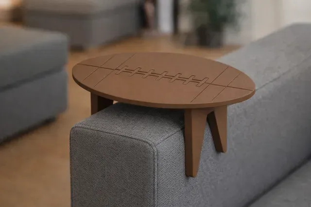 American Football & Baseball Arm Rest Tables — Functional Design for Sports Fans — Фото 4 из 6