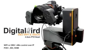 Digital Bird DB3_VISCA Pan Tilt head with support for OBS & vMix